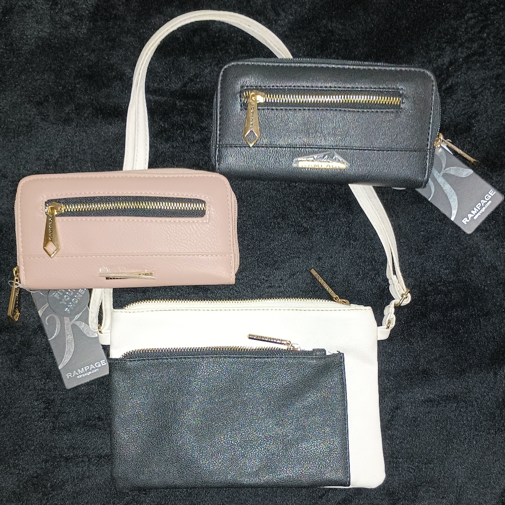 Rampage Bundle Shoulder Bag, Wallets